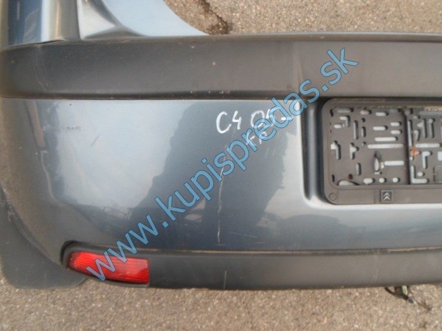 zadný nárazník na citroen c4 5 dverový, 